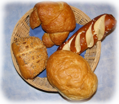 frische Br�tchen von B�ckerei Peters 